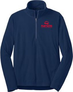 Microfleece 1/2-Zip Pullover, Navy